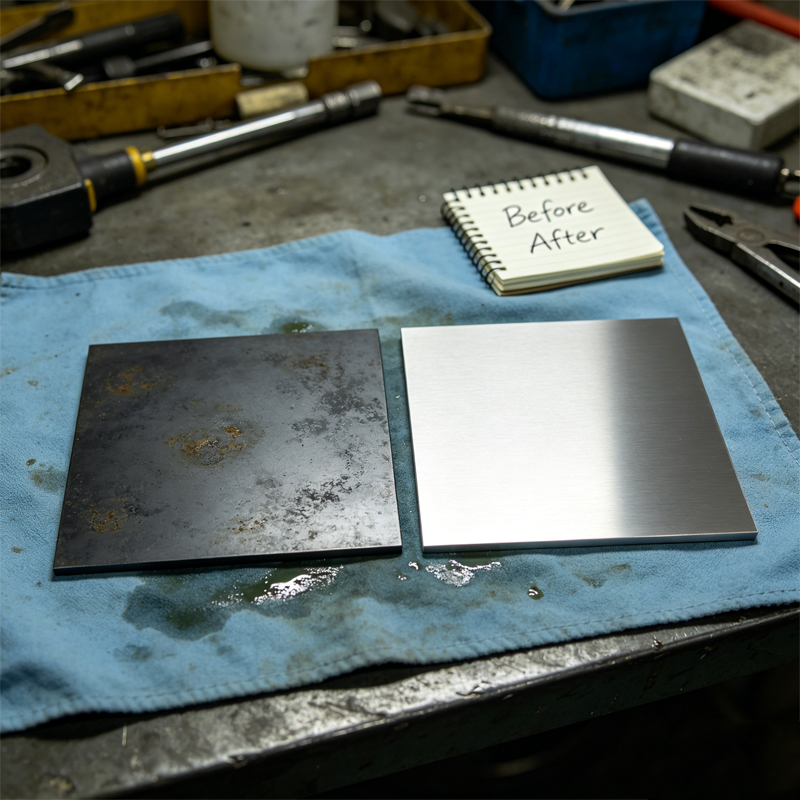 laser cleaning for titanium